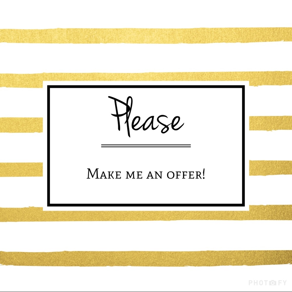 All reasonable offers will be considered